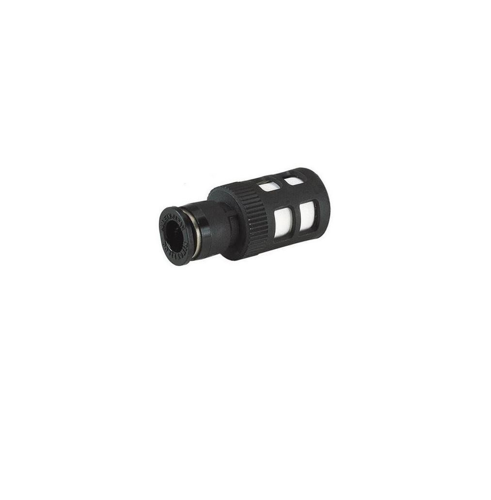 PISCO PUSH-IN MUFFLER 8MM TUBE PLASTIC